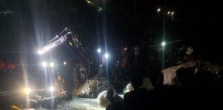 Tim SAR Gabungan Kerahkan Alat Berat Percepat Evakuasi Korban Tenggelam Air Terjun Tibu Ijo