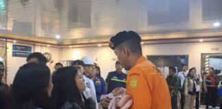 Bayi 7 Bulan Selamat dalam Peristiwa Terbakarnya KMP Putri Yasmin